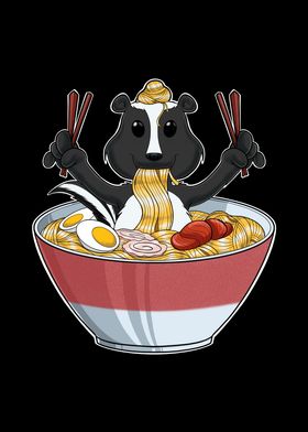 Kawaii Skunk Japan Ramen