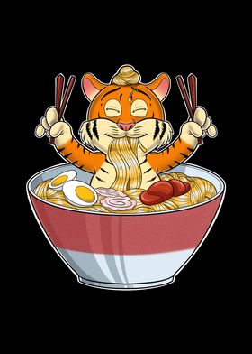 Kawaii Tiger Japan Ramen