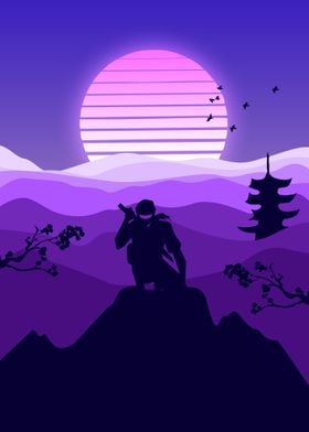 Cool ninja  japan scenery