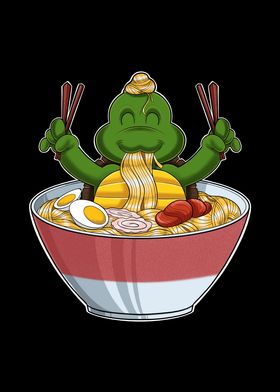 Kawaii Turtle Japan Ramen