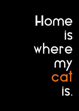 home is where my cat is