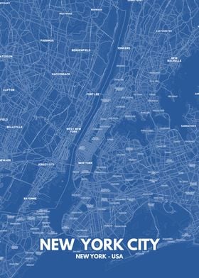 New York city map