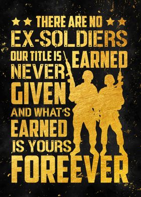 There are no EX Soldiers