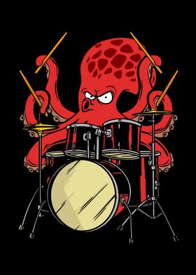 Drummer Octopus Drumset