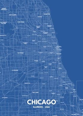 Chicago  city map