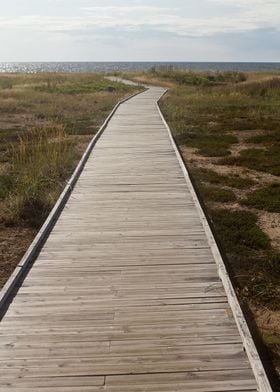 Boardwalk To The Dunes