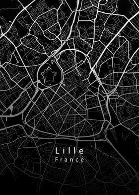 Lille City Map