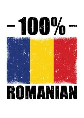 100 Romanian Romania Gift