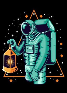 Astronaut Lantern