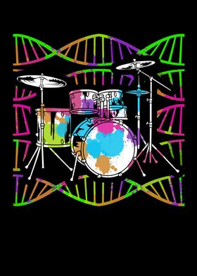 Drum Set Percussion DNA
