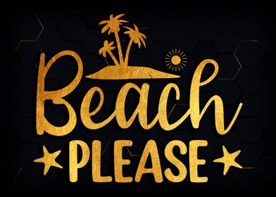 Beach please 