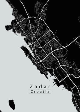 Zadar City Map