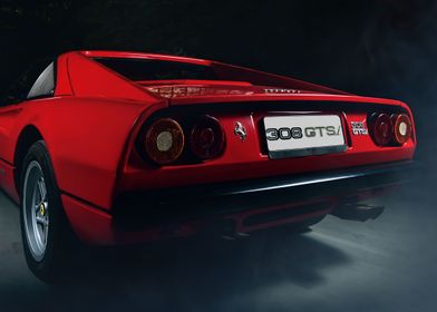 Ferrari GTS Rear