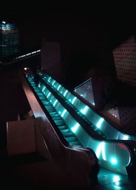 Night escalator