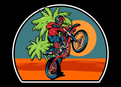 Retro Dirt Bike MX