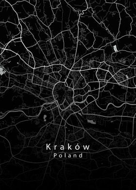 Krakow City Map