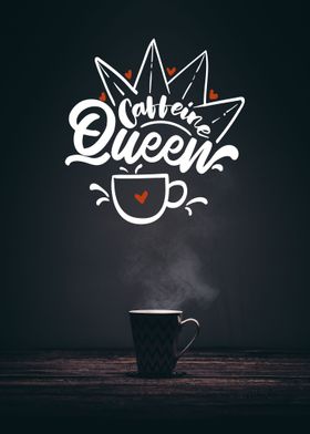 Coffee Queen Lettering