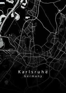 Karlsruhe City Map