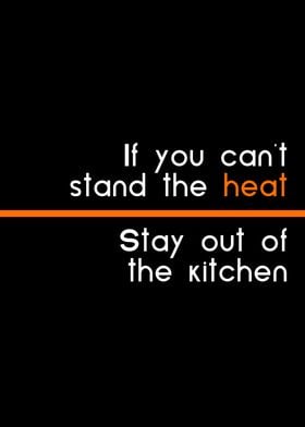 cant stand heat no kitchen