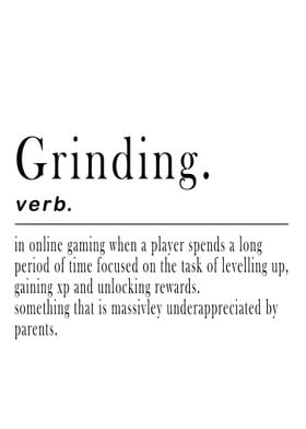 Grinding Definition