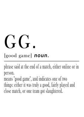 GG Definition