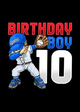 10th Birthday Baseball