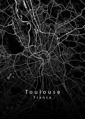 Toulouse City Map