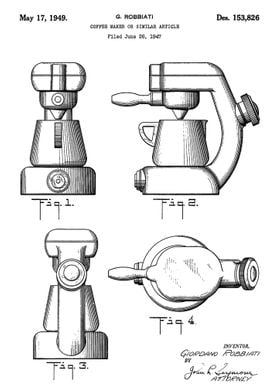 Coffee Maker patent 