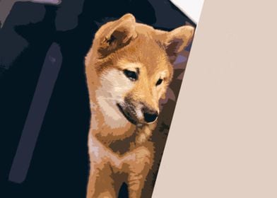 Shiba Inu Cartoon