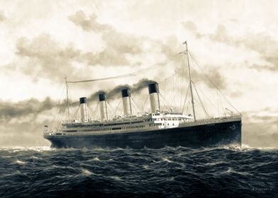 Titanic Sepia