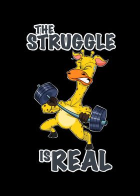 Giraffe Fitness Struggle