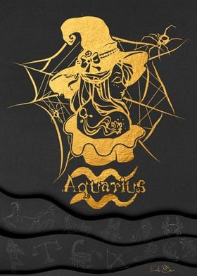 Aquarius Witchy Zodiac