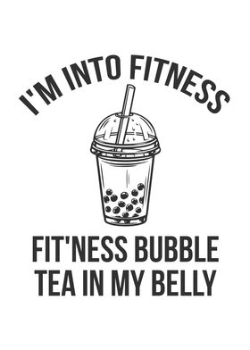 Funny Fitness Bubble Tea