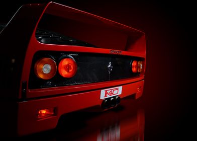 Studio Ferrari F40 Rear