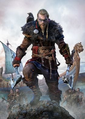 Grupo Erik Assassins Creed Valhalla Poster