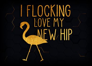 Flocking Hip Funny Pink 