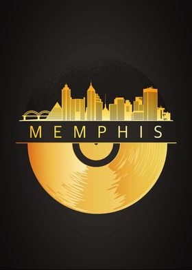 Memphis Skyline Vinyl