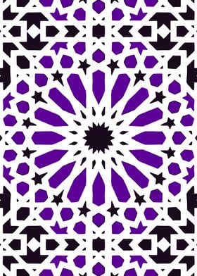 Geometric Moroccan Floral