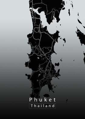 Phuket Island Map