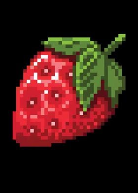 Strawberry Pixel 