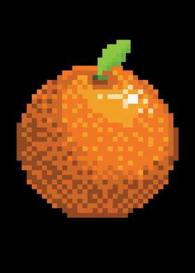 Orange Pixel 