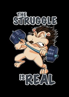 Hedgehog Fitness Struggle