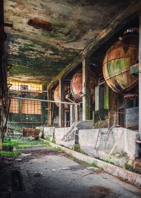 Paper Factory in Decay