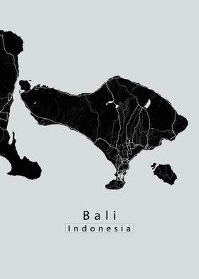 Bali Island Map