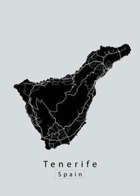 Tenerife Island Map