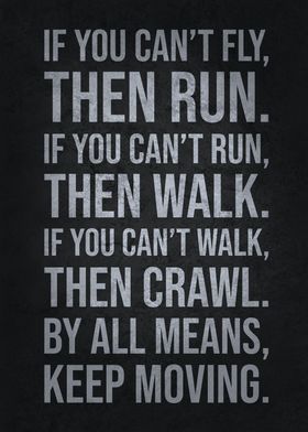 Keep Moving