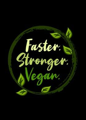 Faster Stronger Vegan