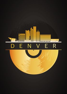 Denver City Skyline