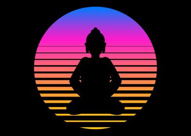 Buddha Retro Buddha Yoga B