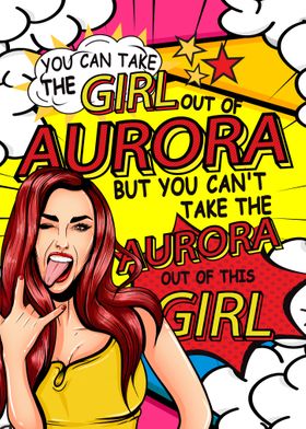 Comic Girl Aurora